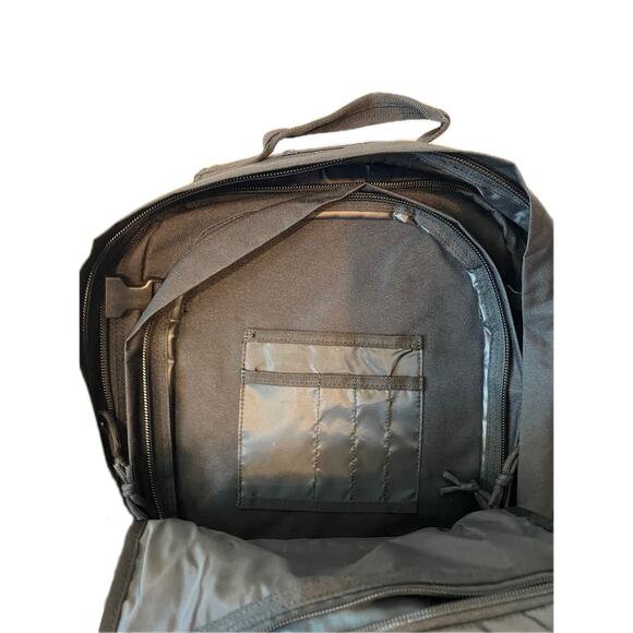 Highland Tactical Black Backpack Large - Picture 5 of 5